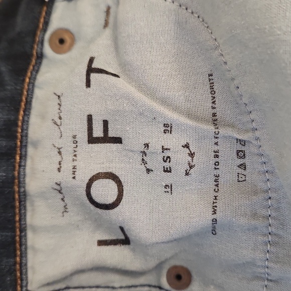 Ann Taylor Loft Women's Modern Skinny Jeans Size 2 - Picture 10 of 12